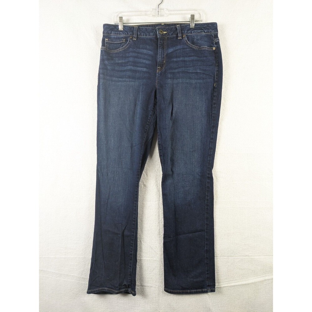 Tommy‎ Hilfiger Womens Jeans Size 14 Curve Straight Blue
